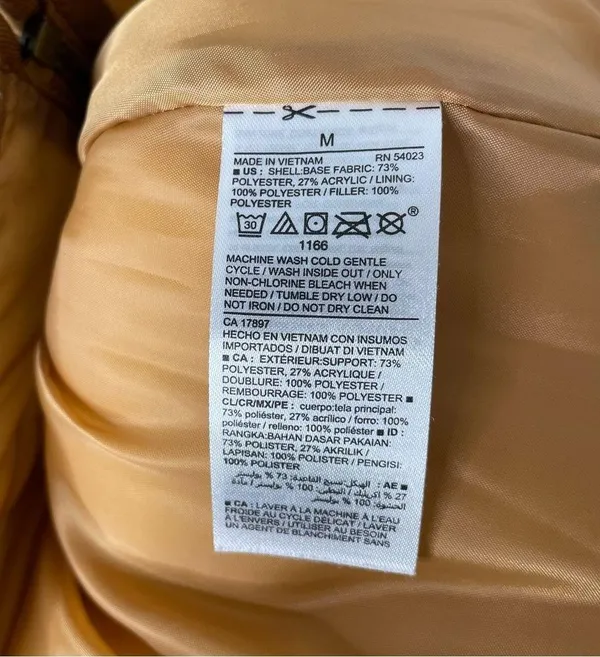 Old Navy cream Sherpa zip up vest - Image 4
