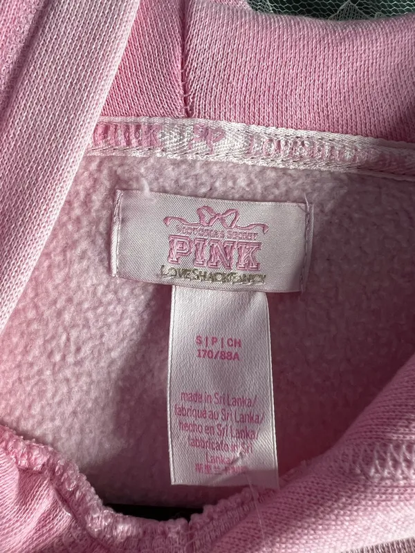 Victorias Secret PINK x Love Shack Fancy Tracksuit Hoodie and Pants Set Small - Image 7