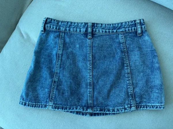 Amazon Jean Cargo Mini Skirt - Image 3
