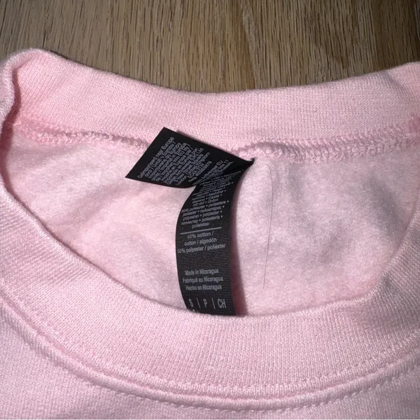 Trump “Daddy’s Home” Pink Oversized Crewneck - Size Small - Image 2