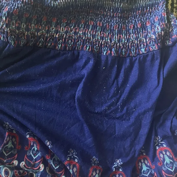 Blue Strapless Top Size XL - Image 2