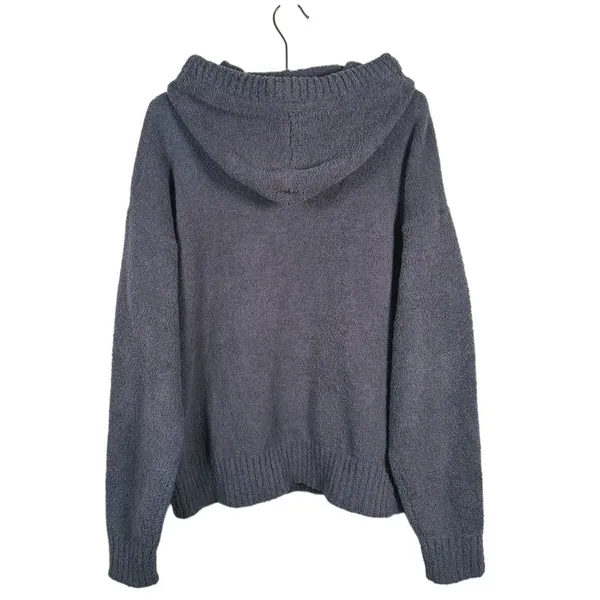 UGG Womens Asala Fleece Pullover Hoodie Size Large Gray Cozy Lounge Comfort - Image 3