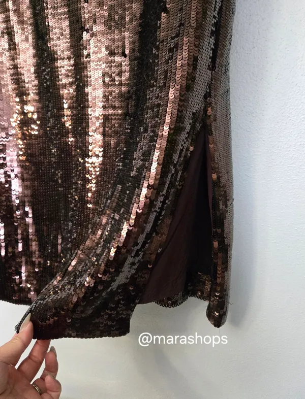 Anthropologie Maeve Kara Sequined Mini Dress - Image 6