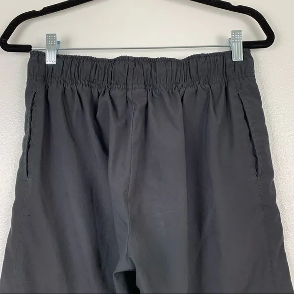 NIKE Womens‎ Polyester Track Pants Drawstring Black - Image 7