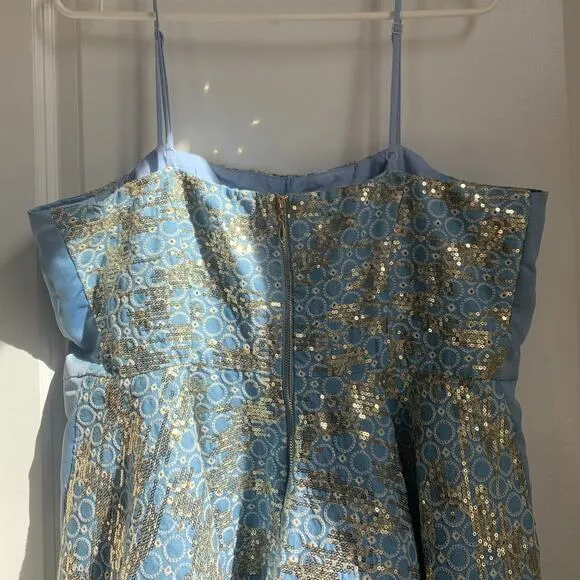 ELLIATT‎ Robe Makenzie Size Medium Beaded Embroidered Sequin - Image 9