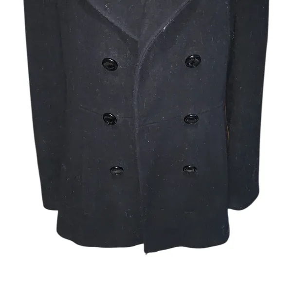 Calvin Klein Black Wool Blend Peacoat for Size Woman’s 8 - Image 2