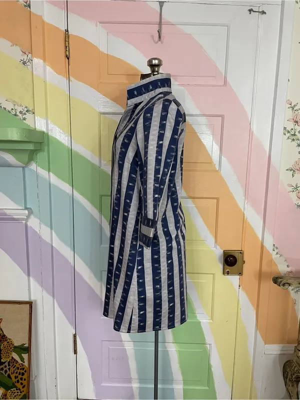 Tuckernuck Charlie Dress in Stillwater Blue Stripe Mini Cotton Sz XS 🧡🎀 - Image 7