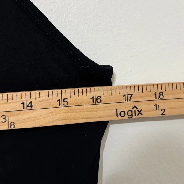 Quince Ultra-Form Kick Flare Jumpsuit Size Large black - Image 8