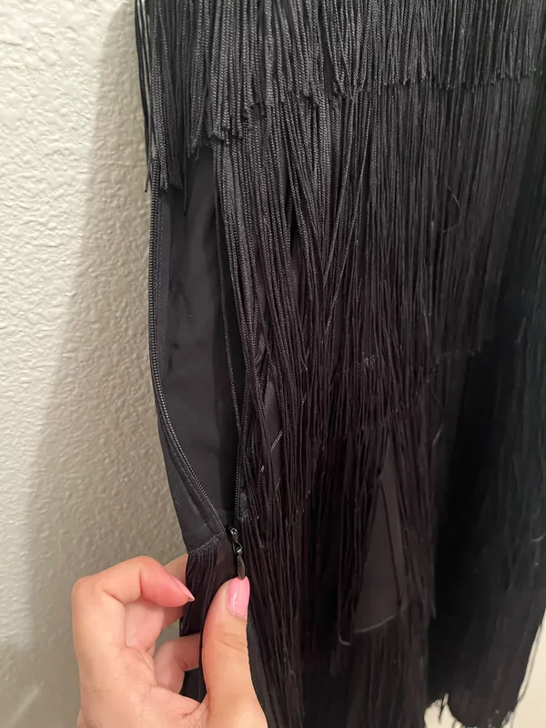 Abercrombie and Fitch Fringe mini dress - Image 4