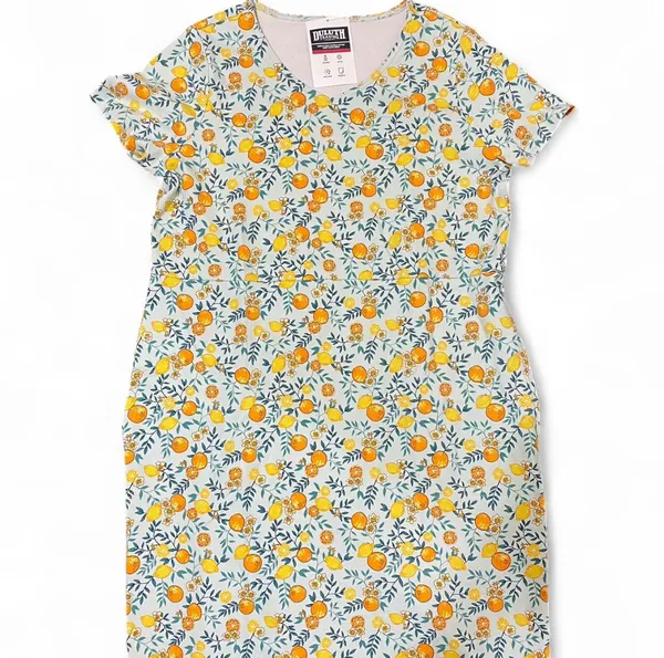 Duluth trading co natural cotton dress with pockets - Image 3