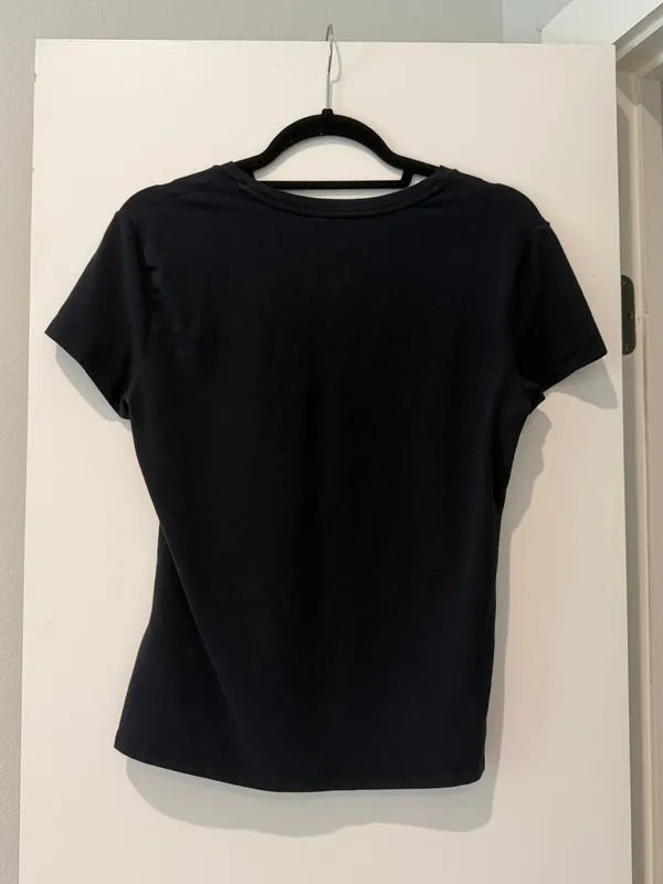Abercrombie Baby Tee Black Size L - Image 2