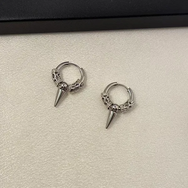 Spike Dangle Drop Earrings for Men Women Streetwear Hip Hop Punk Unisex Style - Image 2