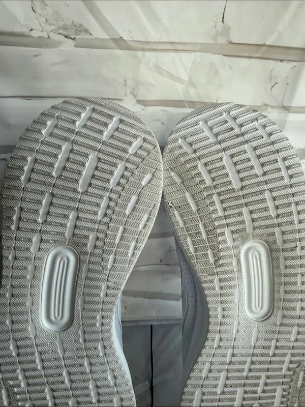 adidas Ortholite White Mesh Lace-Up Sneakers - Image 11