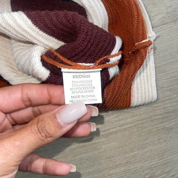 Crescent Sweater crop Top cream S - Image 4