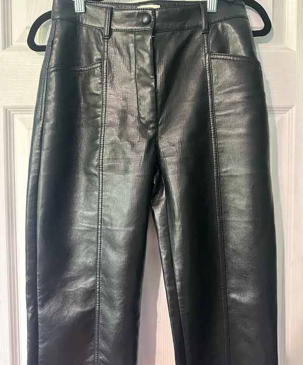 Wilfred Aritzia Rebel Vegan Leather Pants - Image 5