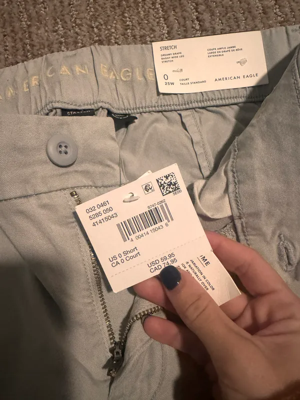 American Eagle Dreamy drape Wide Leg Pants - Image 4