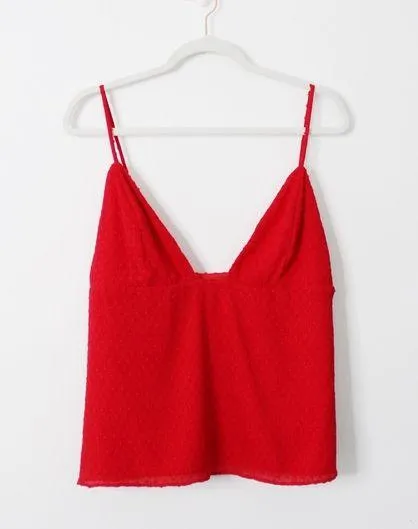 NBD / Revolve Roxanne Cami Top in Candy Red NWT - Image 7