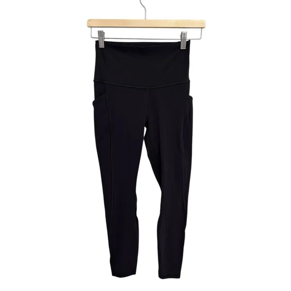 NWT lululemon Align HR Pant 25" *Pockets size 6 black Authentic - Image 4