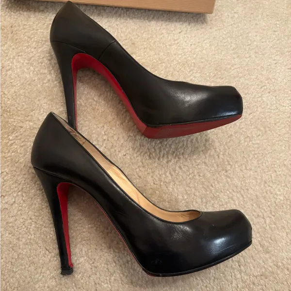 Christian Louboutin Rolando Platform Heels - Image 6