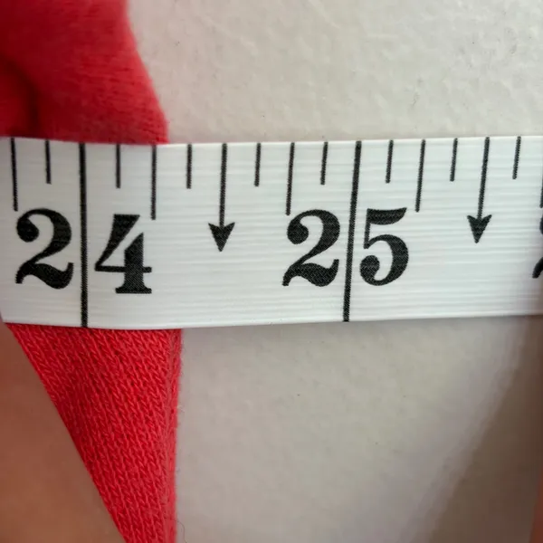 Calvin Klein Performance Womens‎ Red Embroidered Logo Hoodie Sweatshirt Medium - Image 8