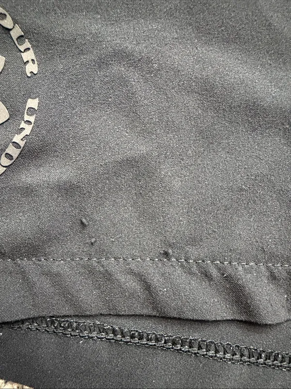 Women’s Under Armour Black Highwaisted Running Shorts - Image 3