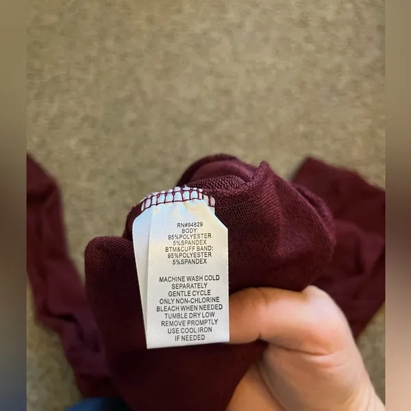Derek Heart off the shoulder sweater/mini dress - Image 4