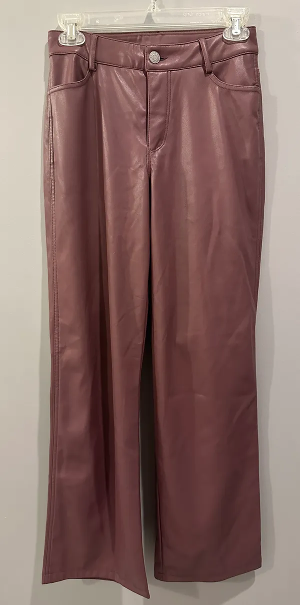 Garage Faux Leather Pants - Image 2