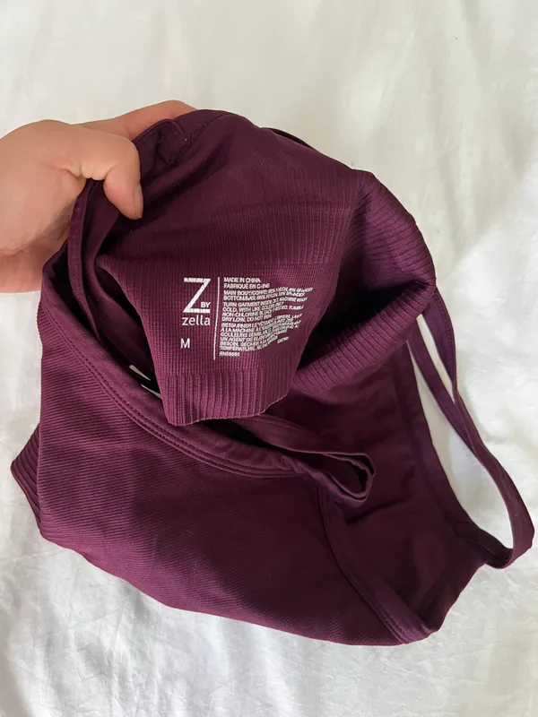 Burgundy Workout Tank - Image 3