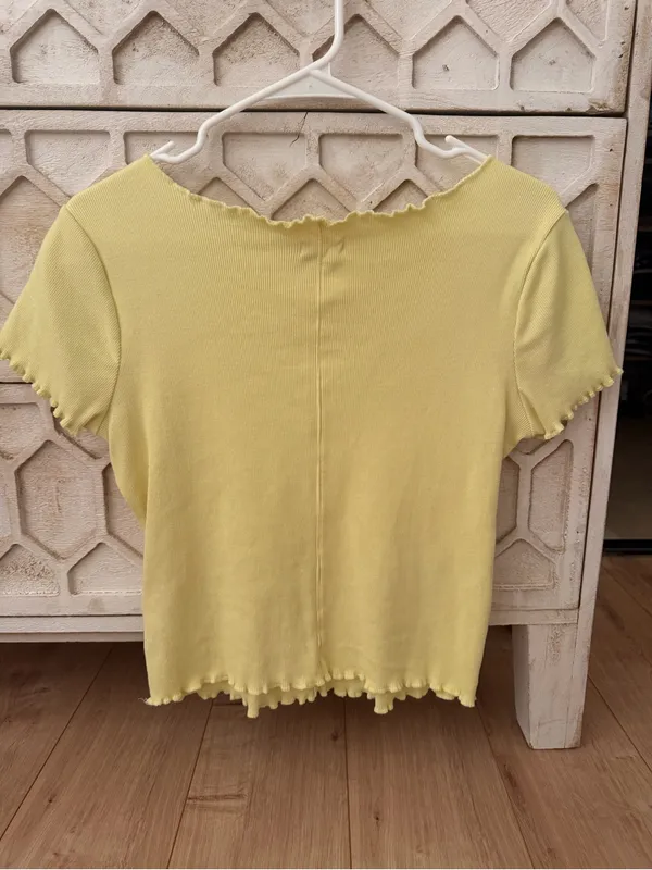 Pilcro Ruffle-Trim Baby Tee - Image 6