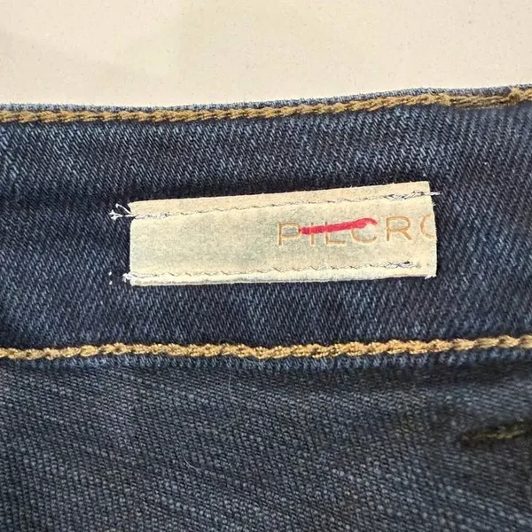 Pilcro Anthropologie The Icon Denim Jeans Womens 29 Blue High Rise Patch Pockets - Image 4