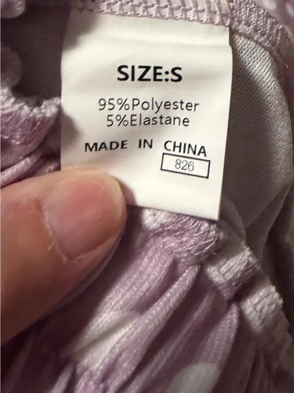 Boutique Lavender Polka Dot Short Loungewear Set - Image 3