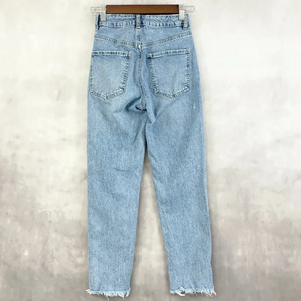 Garage Straight Leg Jeans Size 00 Minimalist Clean Girl Capsule Clean Girl Urban - Image 3