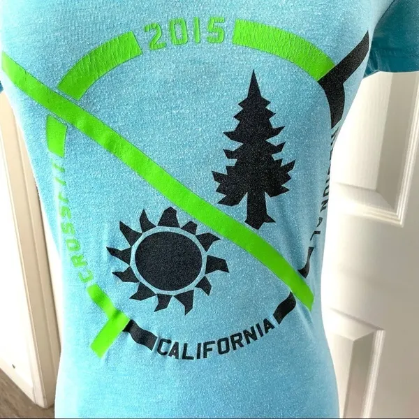 Reebok CrossFit games turquoise short sleeve T - Image 5