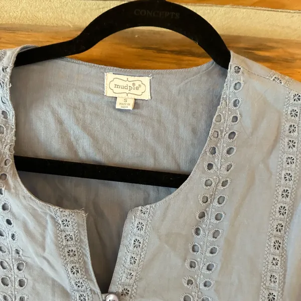 Mud Pie Raylene Eyelet Dress - Image 4