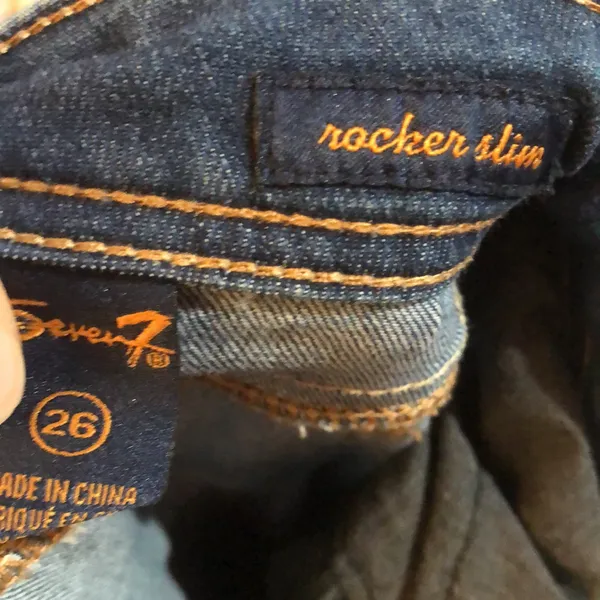Seven7 blue rocker slim jeans - Image 9