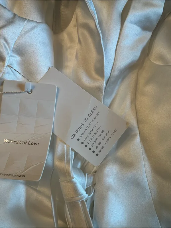Witness of Love A-line Wedding Dress White Size 4 NWT - Image 8