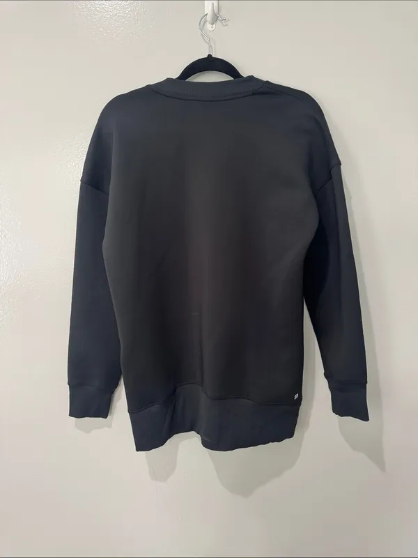 Peloton Crewneck Sweatshirt Zipper on one side, workout gym training - Image 2