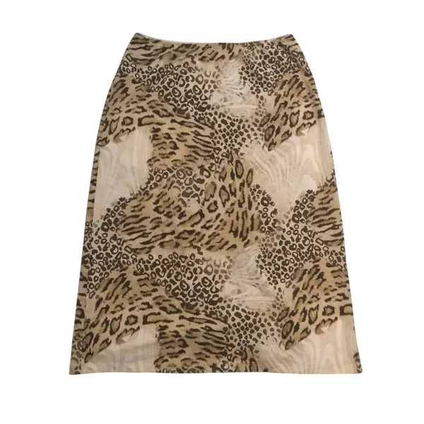 Cheslen Animal Print Skirt - Image 2