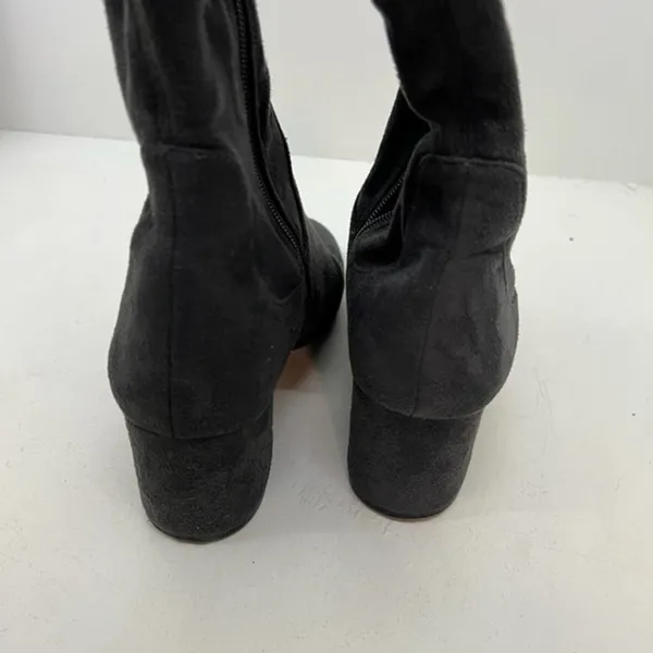 Sam Edelman Women's Vinney Round Toe Knee High Boots Size 7 dark Gray suede - Image 3