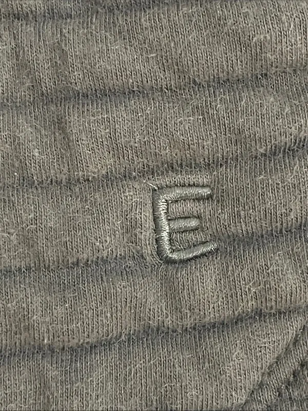 Everlane The Organic Cotton Quilted Shorts Womens Size Small Gray Pull-on - Image 9