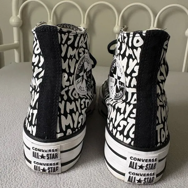 Converse Chuck Taylor All Star Platform My Story Print W 6.5 - Image 5
