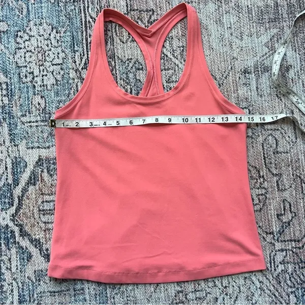 Lululemon Cool Racerback Short Tank Nulu Spiced Chai Mauve Size 6-8 - Image 7