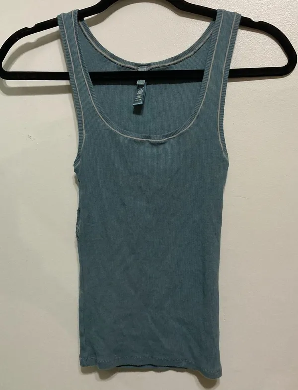 SKIMS Kyanite Cotton Rib Tank S - Image 2
