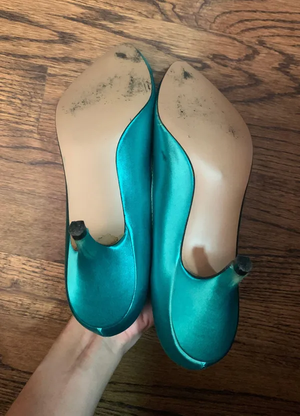 80s Vintage Kitten Heels - Image 3