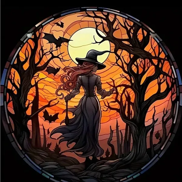 Retro Style Bat Witch Pendant Cameo‎ Black Pendant Necklace Gothic Vintage Style - Image 11