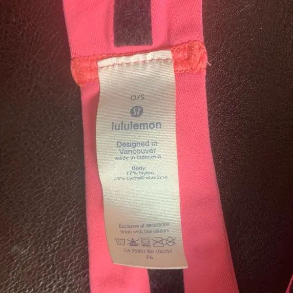 Patagonia LULULEMON pink hairband - Image 2