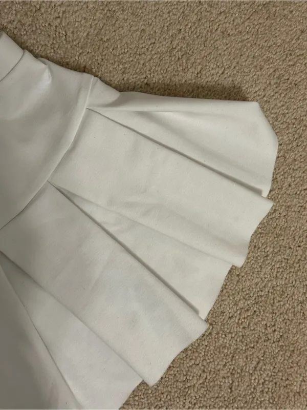 Lioness White Pleated Skirt - Image 5