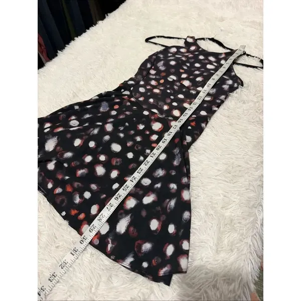 Lululemon Court Crush Tennis Dress Haze Dot Inverse Orange Multi Size 4 - Image 6