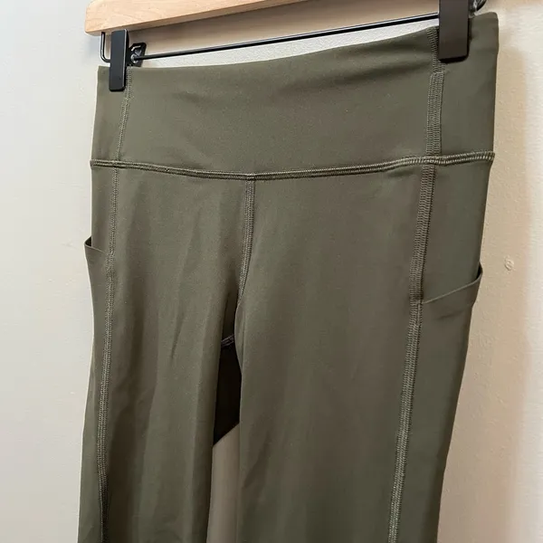 Lululemon Pace Rival‎ Crop *Full-On Luxtreme 22" Dark Olive size 4 - Image 2