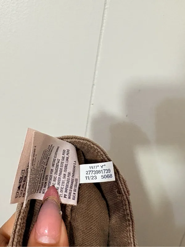 American Eagle Super High Rise Baggy Wide Leg Jeans Brown Size 2 Stretch - Image 10